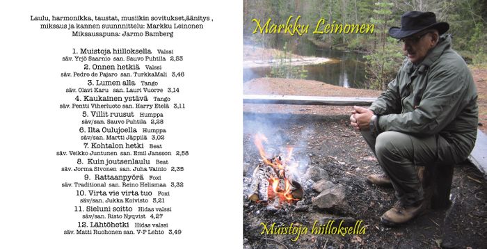 

22.7.2013 Ilmestynyt uusi cd-levy Muistoja hiilloksella